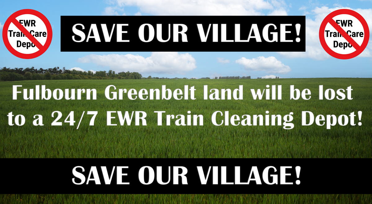 Save Fulbourn Campaign Banner